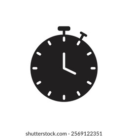 Timer icon Line Art Logo set