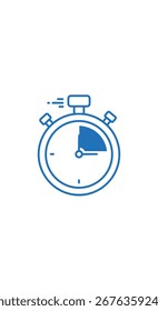 Timer icon representing time management speed efficiency and productivity business solutions