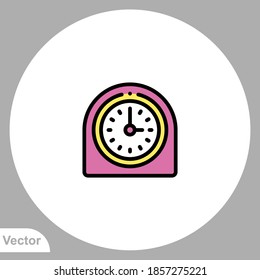 Timer icon sign vector,Symbol, logo illustration for web and mobile
