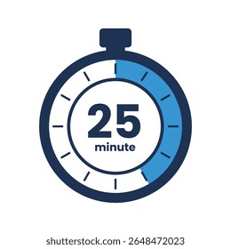 Timer icon start Numeric elements for progress tracking, Time Tracking Illustration, Stopwatch Countdown Icons.