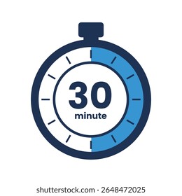 Timer icon start Numeric elements for progress tracking, Time Tracking Illustration, Stopwatch Countdown Icons.