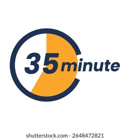 Timer icon start Numeric elements for progress tracking, Time Tracking Illustration, Stopwatch Countdown Icons.