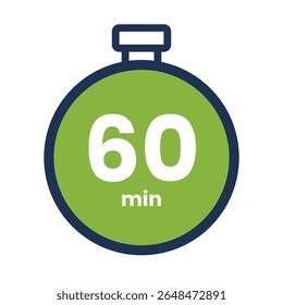 Timer icon start Numeric elements for progress tracking, Time Tracking Illustration, Stopwatch Countdown Icons.
