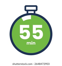 Timer icon start Numeric elements for progress tracking, Time Tracking Illustration, Stopwatch Countdown Icons.