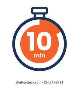 Timer icon start Numeric elements for progress tracking, Time Tracking Illustration, Stopwatch Countdown Icons.