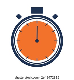 Timer icon start Numeric elements for progress tracking, Time Tracking Illustration, Stopwatch Countdown Icons.