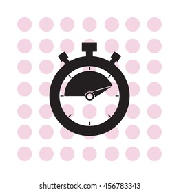 timer icon. stopwatch