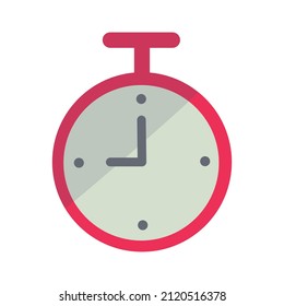 Icono de temporizador. Icono de Stopwatch. Medición del tiempo. Vectores.
