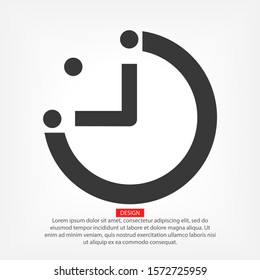 timer icon. stopwatch. Time Vector EPS 10. Second Flat Design. timer in flat style