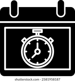 Timer Icon Symbol Art Sign