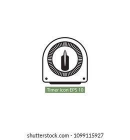 Timer icon template