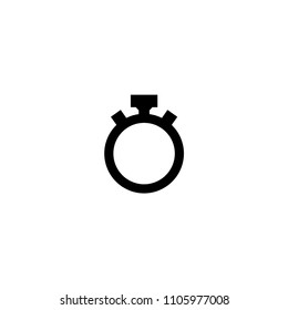 Timer icon vector