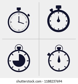 timer icon vector