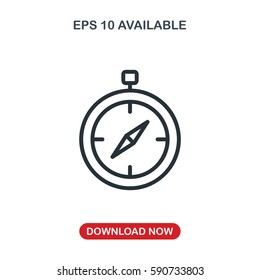Timer icon vector
