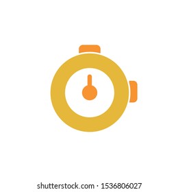Timer icon vector and and Clock concept. Colored icon timer