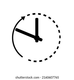 Timer icon vector. Clock icon symbol vector illustration.eps10