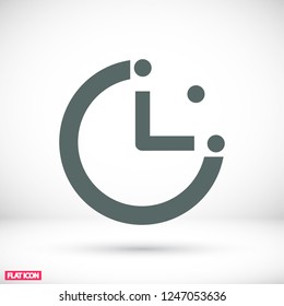 timer icon. Vector  Eps 10 