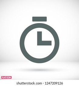 timer icon. Vector  Eps 10 