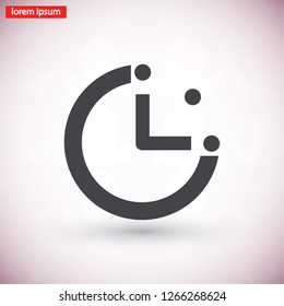 timer icon. Vector  Eps 10 