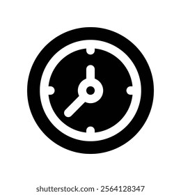 Timer icon. vector glyph icon for your website, mobile, presentation, and logo design.