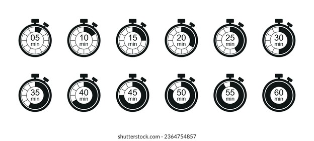 Timer icon vector illustration. Clock on isolated background. Time sign concept.