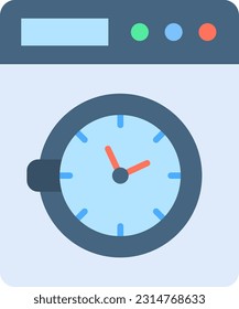 Timer icon vector image. Suitable for mobile application web application and print media.
