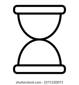 Timer Icon Vector Line Icon Design