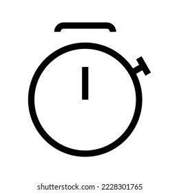 Timer Icon Vector Symbol Design Illustration