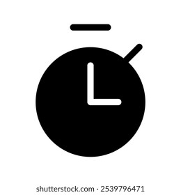 Timer Icon Vector Symbol Design Illustration