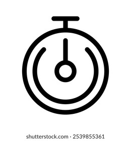Ilustração de design de símbolo de vetor de ícone de temporizador