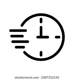 Timer Icon Vector Symbol Design Illustration