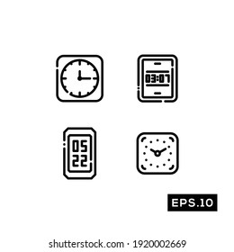 Timer Icon Vector. Time Symbol Vector