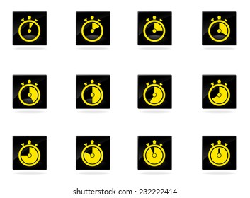 timer icons