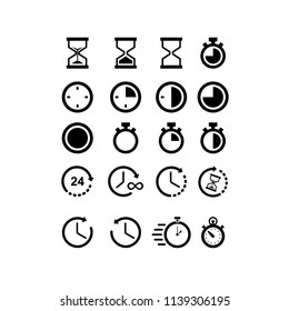 Timer icons templates