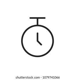Timer Modern Simple Line Sport Icon