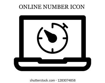 Timer search icon. Editable Timer search icon for web or mobile.