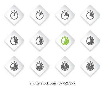 Timer  simply symbols for web and user interface