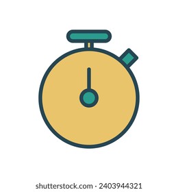 Timer, Stopwatch icon design template