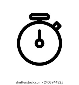 Timer, Stopwatch icon design template
