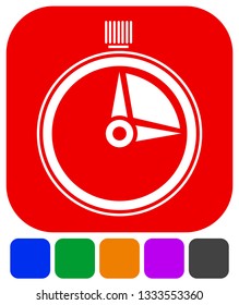 Timer, stopwatch icon. Urgency, turnaround time, schedule concepts