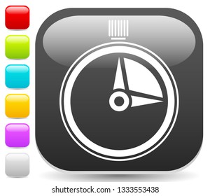 Timer, stopwatch icon. Urgency, turnaround time, schedule concepts