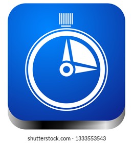 Timer, stopwatch icon. Urgency, turnaround time, schedule concepts