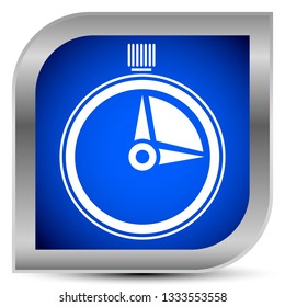 Timer, stopwatch icon. Urgency, turnaround time, schedule concepts