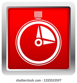 Timer, stopwatch icon. Urgency, turnaround time, schedule concepts