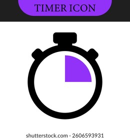 Timer and stopwatch vector icons set. Countdown timer vector icons. Time management. Deadline, punctuality and time management and optimization Countdown 5, 10, 20, 30, 60 minutes. Vector illustration