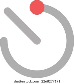 timer take picture icon vector flat illustration