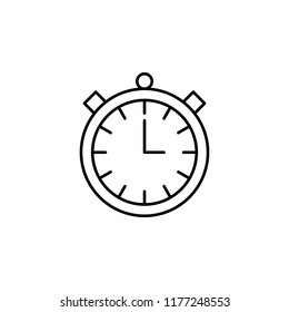 timer time icon. Element of hockey icon for mobile concept and web apps. Thin line timer time icon can be used for web and mobile