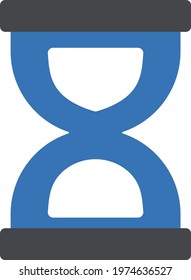 timer vector glyph color icon