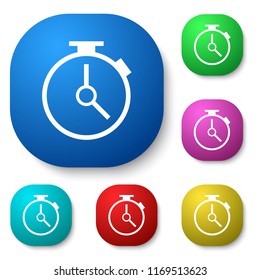 timer vector icon 