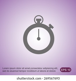 Timer vector  icon